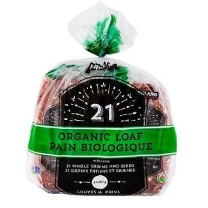 Image of Kirkland Organic 21 Whole Grain Bread - 2 x 765 Grams